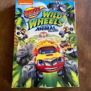 🩷Nickelodeon blaze, and the Monster Machine wild wheels escape to animal Island